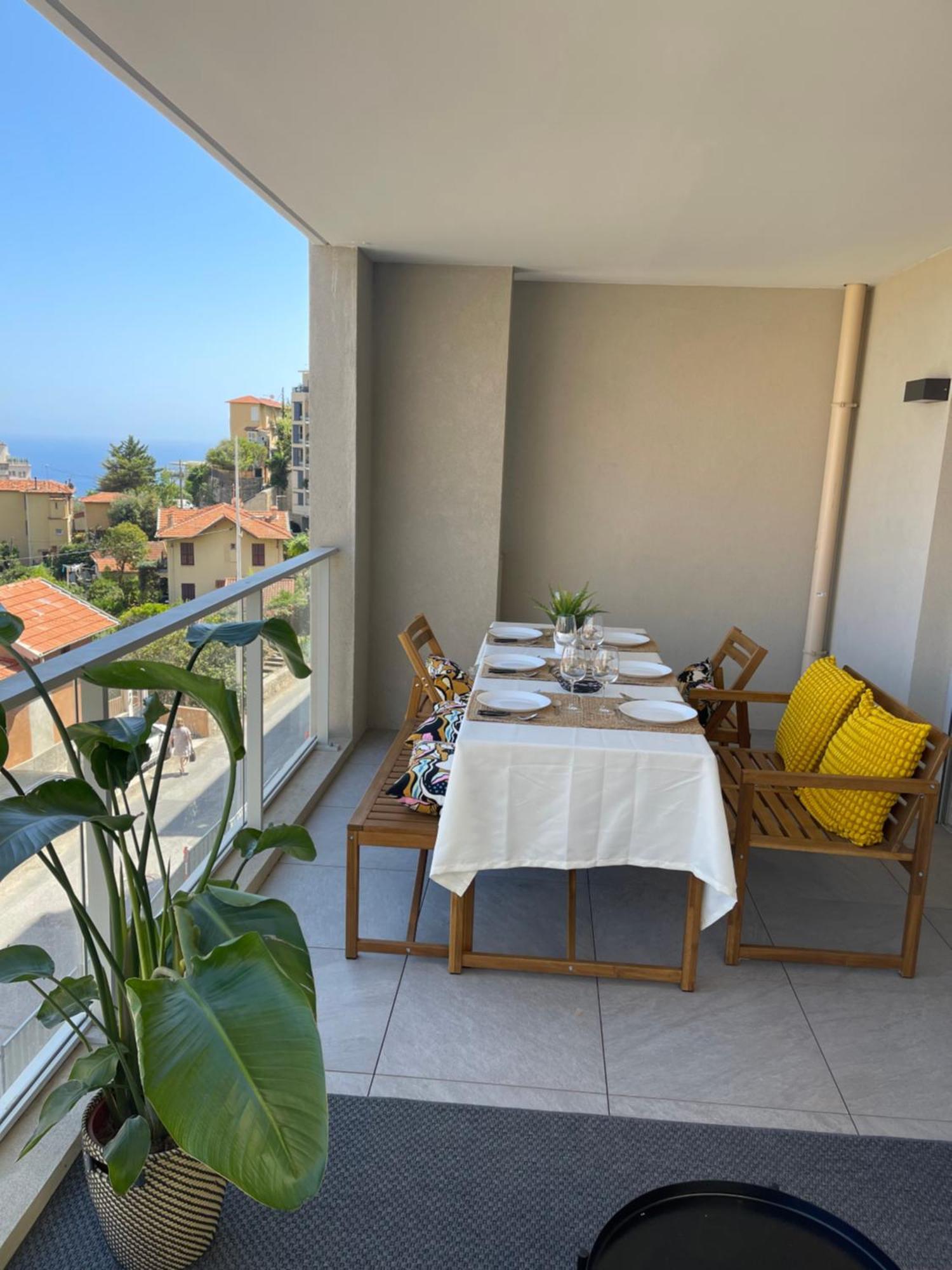 Appartement Neuf, Monaco Avec Vue Mer Beausoleil Kültér fotó